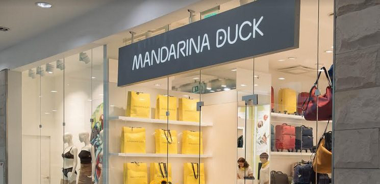 negozio mandarina duck