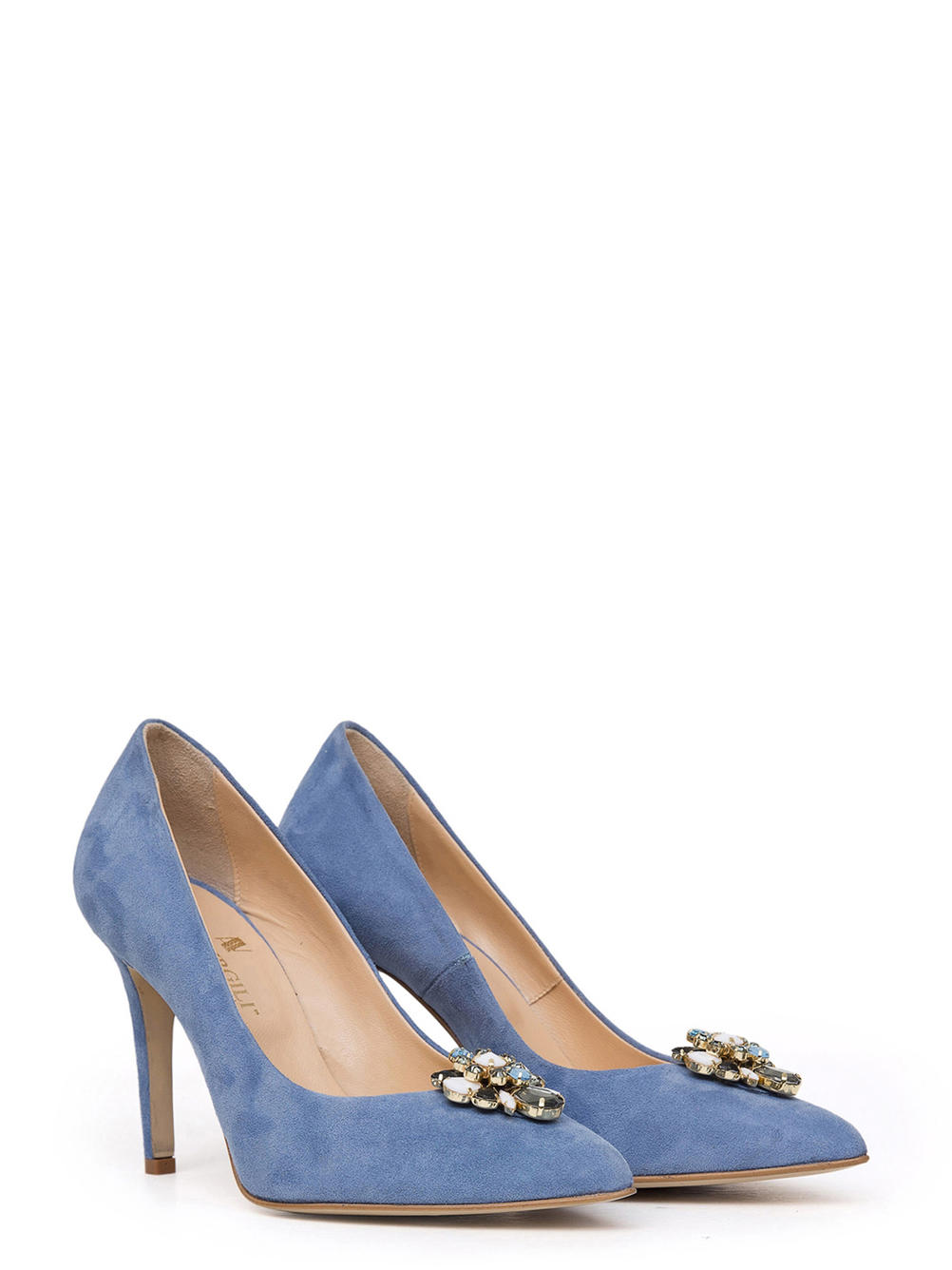 Catia suede sales pump