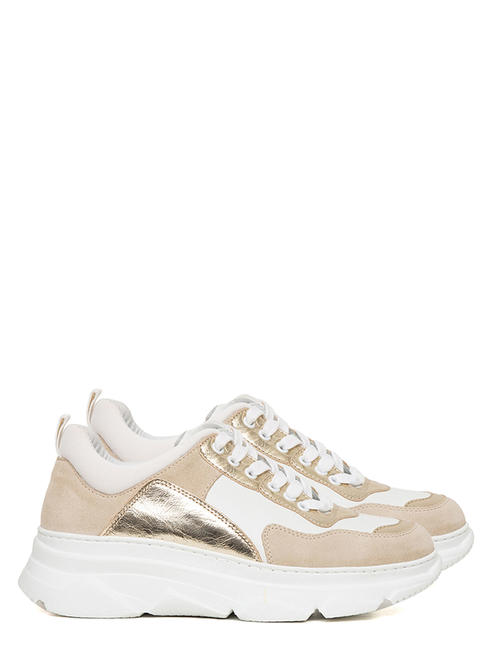ANNA VIRGILI FIORENZA Women's running sneakers Sand Platinum - Women’s shoes