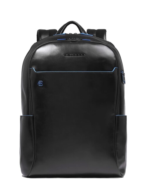 PIQUADRO backpack BLUE SQUARE, 15.6 "PC holder Black - Laptop backpacks