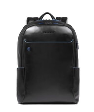 PIQUADRO backpack BLUE SQUARE, 15.6 "PC holder Black - Laptop backpacks - 1