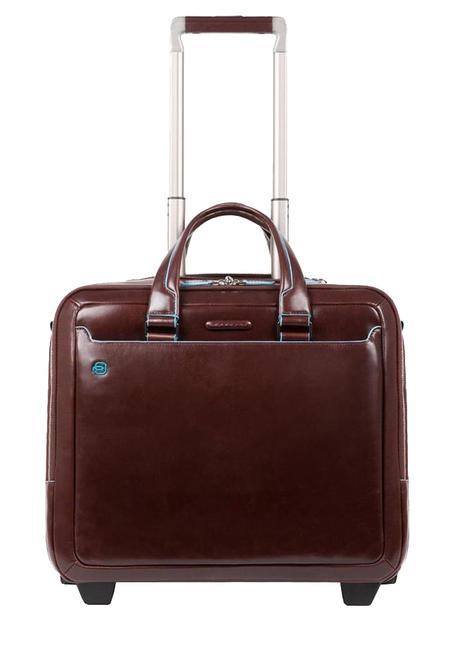 PIQUADRO BLU SQUARE Pilot trolley MAHOGANY - Trolley Pilot Case - Buy Online!