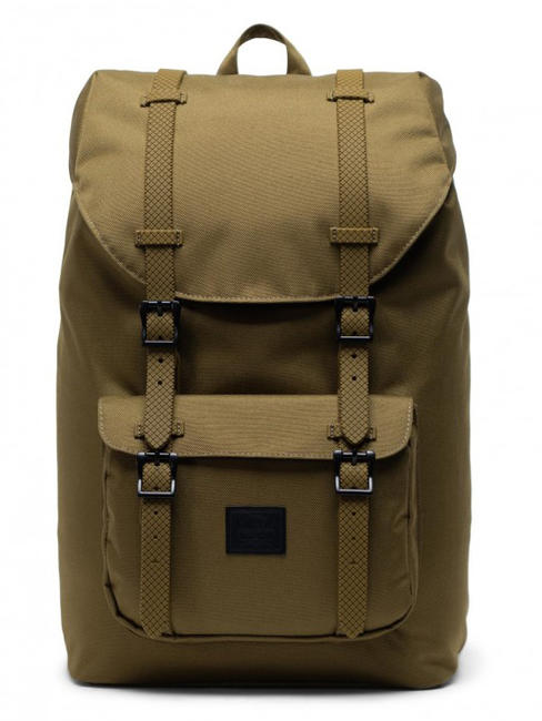 HERSCHEL backpack Model LITTLE AMERICA MID VOLUME, 13 "PC holder khagree - Backpacks & School and Leisure