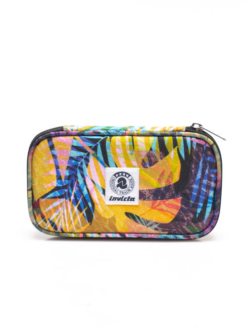 INVICTA FLAT PENCIL BUST Case with zip tropical multic - Cases and Accessories