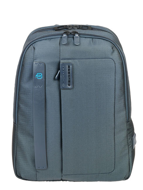 PIQUADRO backpack Line P16, PC port up to 14 " BLUE CHEVRON - Laptop backpacks