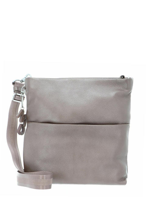 MANDARINA DUCK  MELLOW LUX Multifunction bag, in leather smog - Women’s Bags