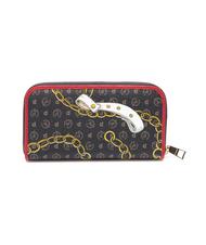POLLINI HERITAGE PREPPY CLUB Zip around wallet Black - Women&rsquo;s Wallets - 1