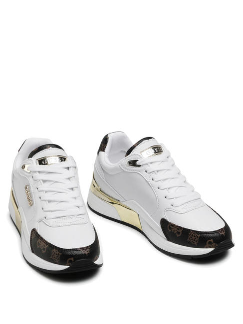 GUESS MOXEA SANDAL whi / br - Women’s shoes