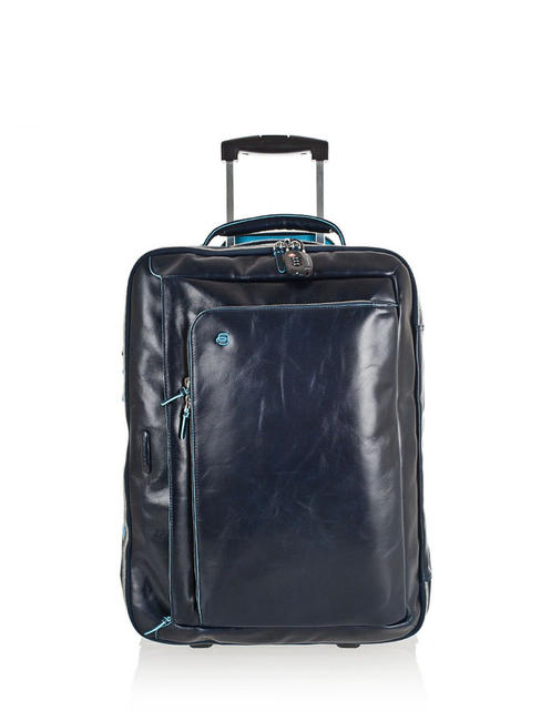 PIQUADRO Trolley BLUE SQUARE line, hand luggage, 15 "PC holder blue - Hand luggage