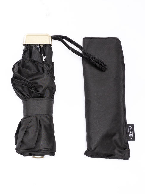 BRIC’S   Folding umbrella Black / Tabacc - Umbrellas