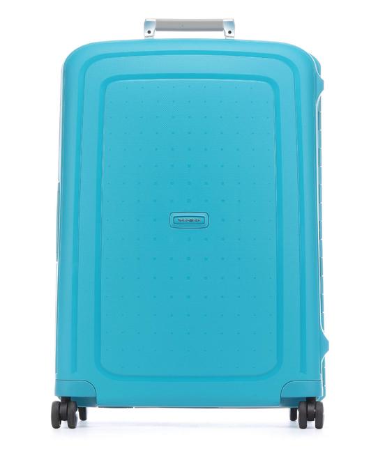 SAMSONITE Trolley S'CURE line, extra-large size petrblcap - Semi-rigid Trolley Cases