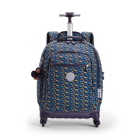 KIPLING ECHO Backpack with trolley noctueye - Backpack trolleys