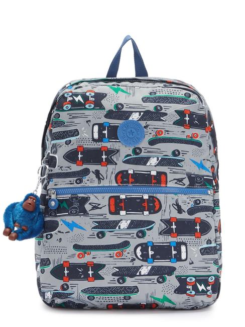 KIPLING EMERY MEDIUM Small backpack skateprint - Backpacks & School and Leisure