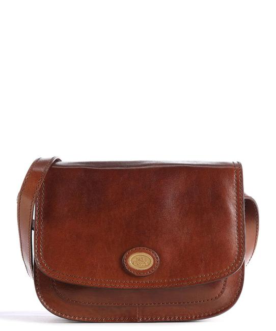 THE BRIDGE STORY Shoulder postina, in leather BROWN - Women’s Bags