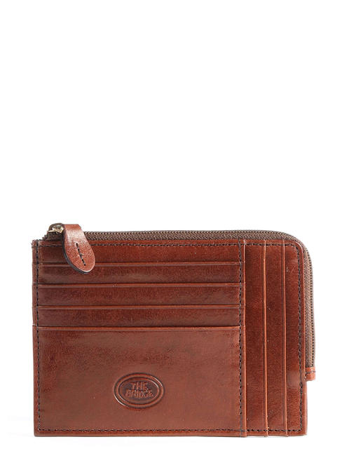 THE BRIDGE STORY Flat leather wallet BROWN - Men’s Wallets