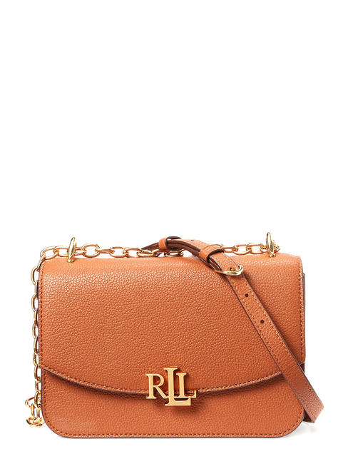 RALPH LAUREN Madison 22 Shoulder bag in hammered leather laurentan. - Women’s Bags