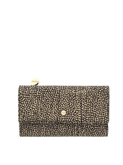 BORBONESE CLASSICA MEDIUM Woman Wallet op / natu / black - Women’s Wallets