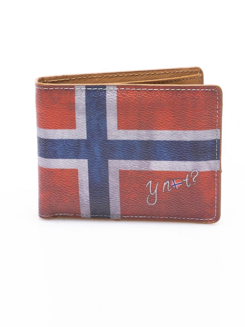 YNOT flag vintage portafoglio uomo portacarte Wallet Norway - Men’s Wallets