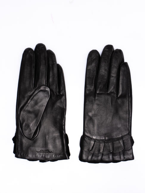 TOSCA BLU guanto con rouches  Black - Gloves