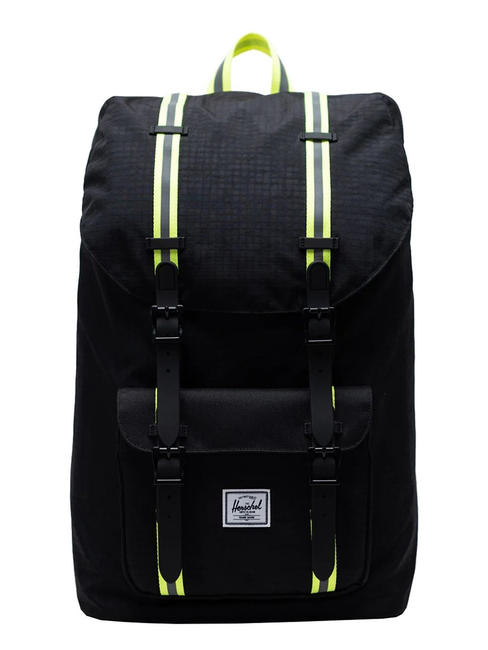 HERSCHEL backpack LITTLE AMERICA model, 15 "PC holder blen / saye - Backpacks & School and Leisure