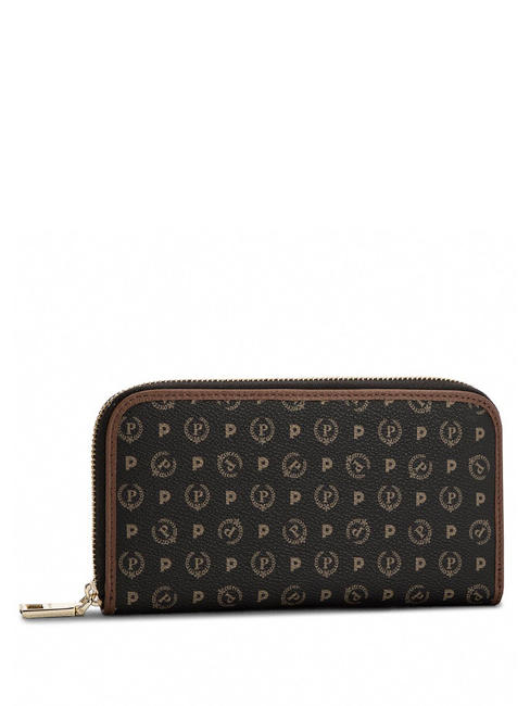 POLLINI wallet HERITAGE BRONZE line black brown - Women’s Wallets