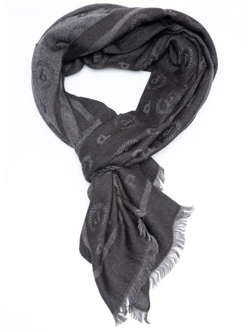 POLLINI JAQUARD Scarf black - Scarves