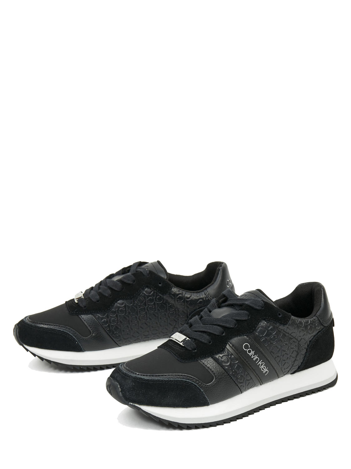 sneakersy calvin klein falconi b4f2255 black