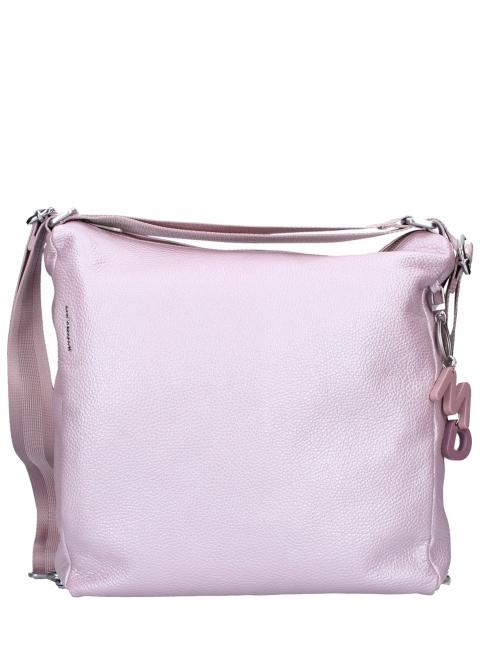 MANDARINA DUCK  MELLOW LUX Multifunction bag, in leather wisteria - Women’s Bags