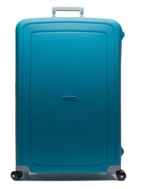 SAMSONITE S'CURE Trolley Extra Large Size sky / hour - Rigid Trolley Cases