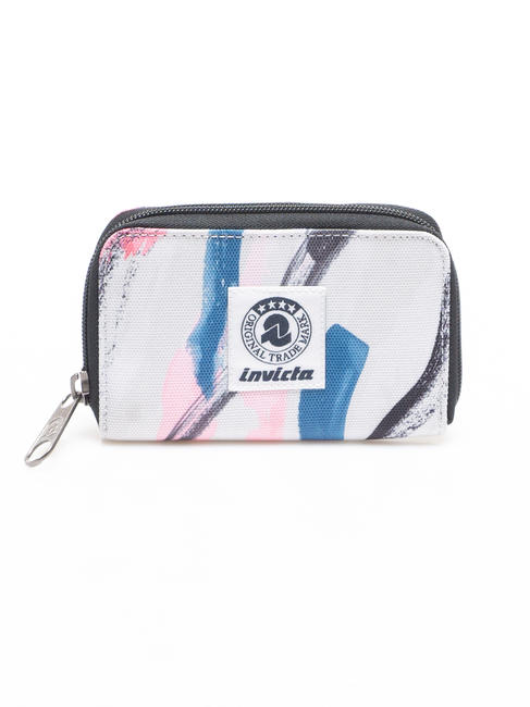 INVICTA LOOK Coin purse with zip paint offwhite - Cases and Accessories