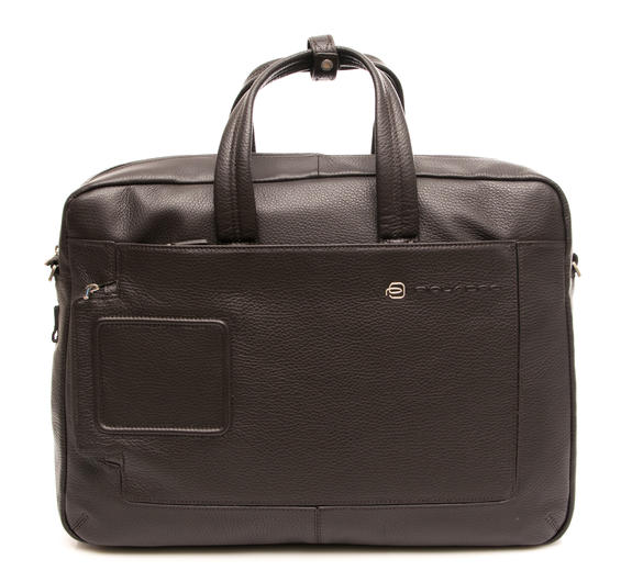 PIQUADRO VI 15.6 "PC briefcase MORO - Work Briefcases