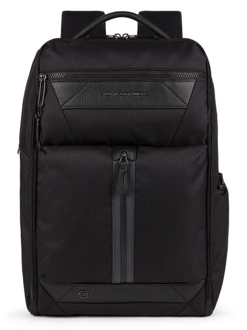 PIQUADRO TRAKAI Laptop backpack 14 "/ Ipad 9,7" / 11 " Black - Laptop backpacks