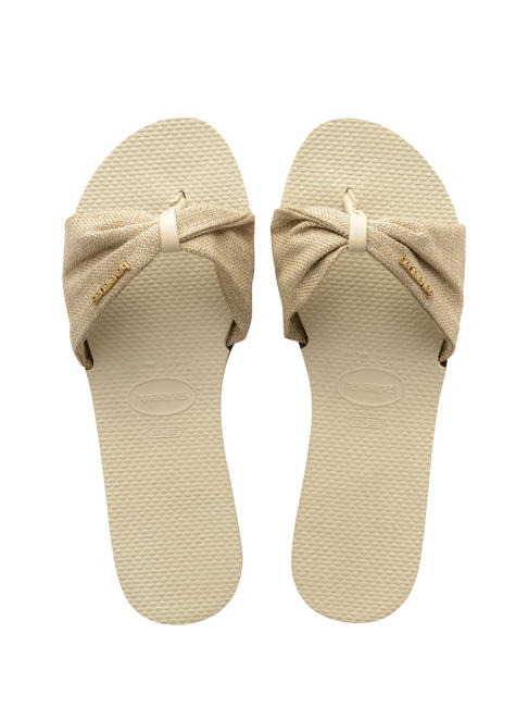 HAVAIANAS YOU SAINT TROPEZ MATERIAL CITY Sandals beige - Women’s shoes