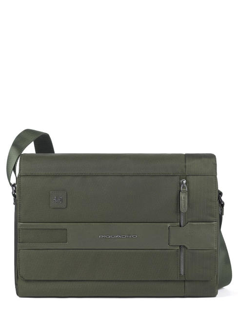 PIQUADRO TOKYO 14 "laptop briefcase GREEN - Work Briefcases