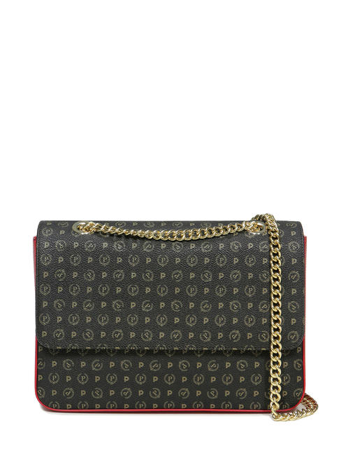 POLLINI Heritage Classic Shoulder bag black lacquer - Women’s Bags