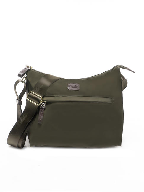 BRIC’S X-BAG S shoulder bag olive / dark brown - Women’s Bags