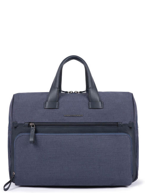 PIQUADRO folder TIROS, in recycled polyester blue - Work Briefcases