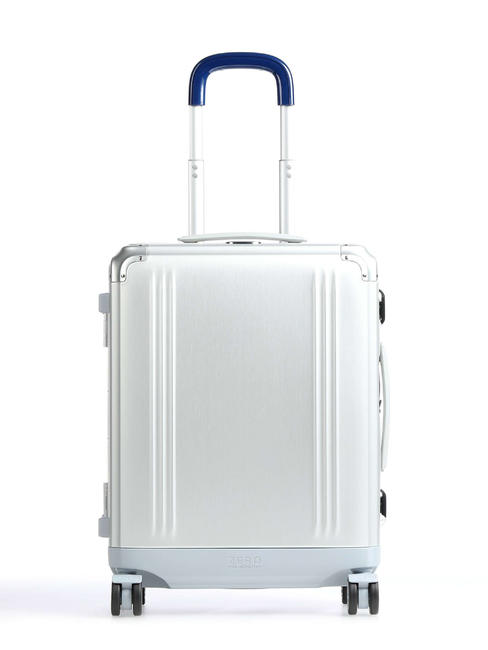 ZERO HALLIBURTON ZH CONTINENTAL Hand Luggage Trolley, with TSA silver - Hand luggage