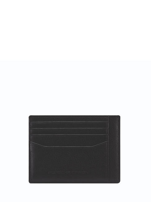 PORSCHE DESIGN BUSINESS  Leather card holder Black - Men’s Wallets