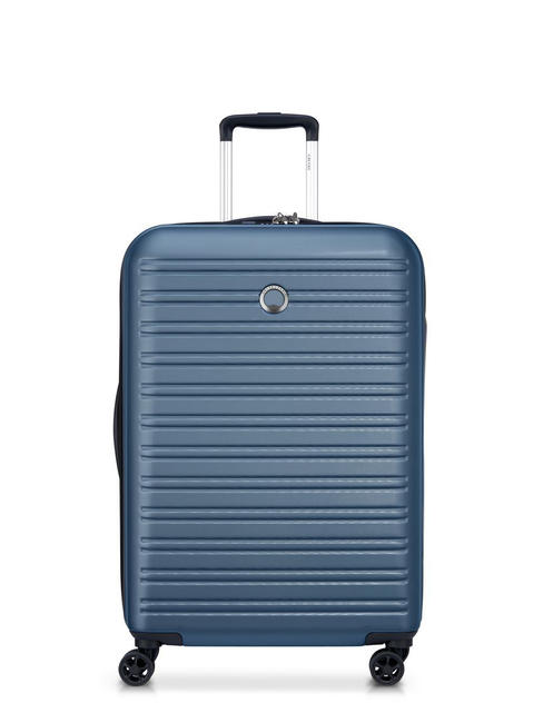 DELSEY SEGUR 2.0 Medium Trolley blue - Rigid Trolley Cases