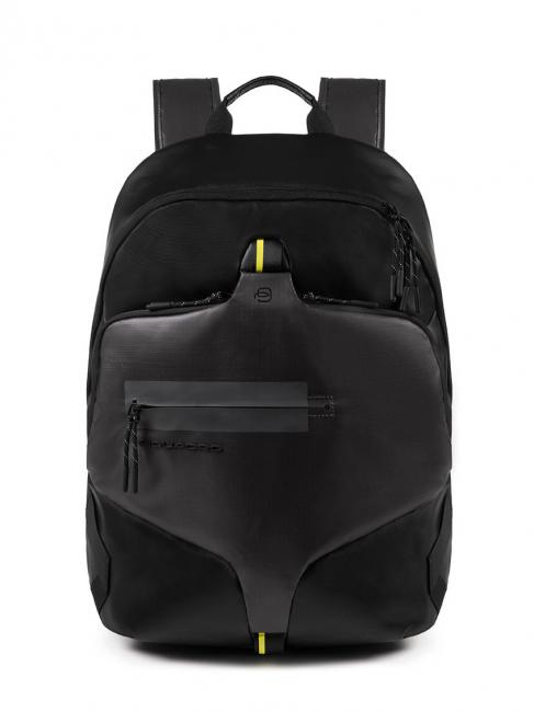 PIQUADRO BLED 15.6 "laptop backpack Black - Laptop backpacks