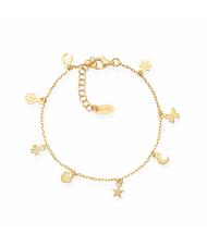 AMEN FORTUNA Gilded silver bracelet - Bracelets
