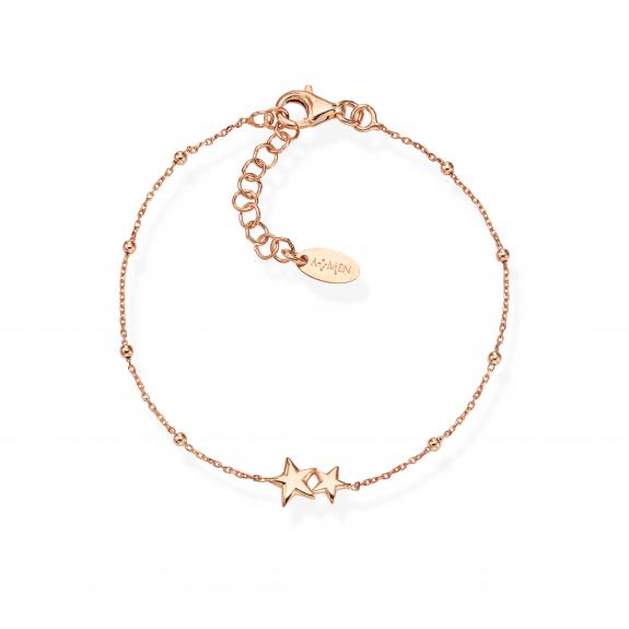 AMEN COCCOLE Rose silver bracelet rose - Bracelets