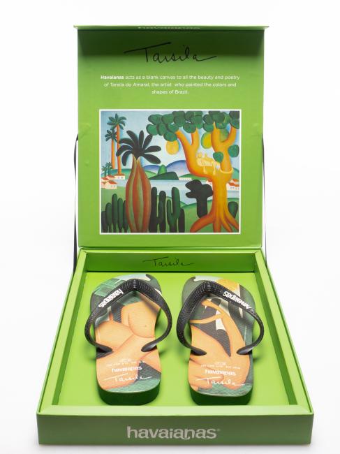 HAVAIANAS RETRATOS  Flip Flops with Gift Box amazon - Unisex shoes