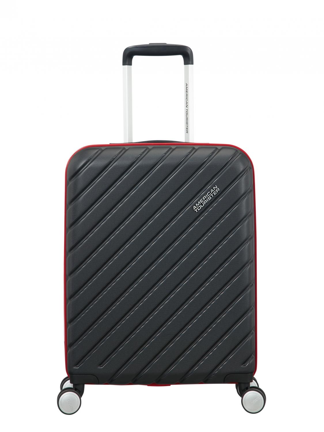 American Tourister Smartfly 19In Hand Luggage Trolley Black Buy At