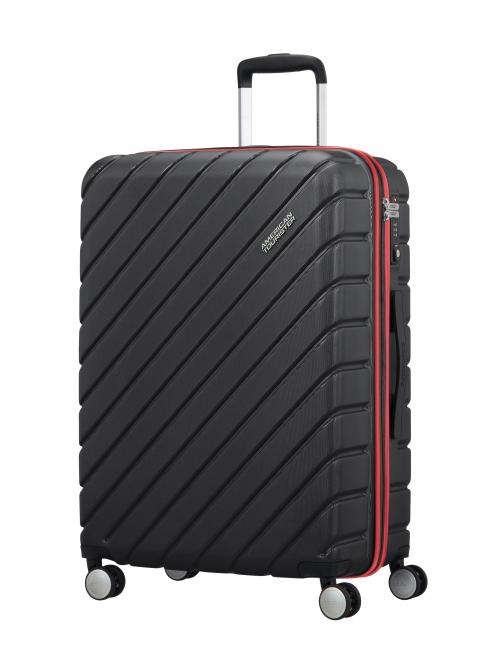 AMERICAN TOURISTER SMARTFLY 24IN Large Trolley black - Rigid Trolley Cases