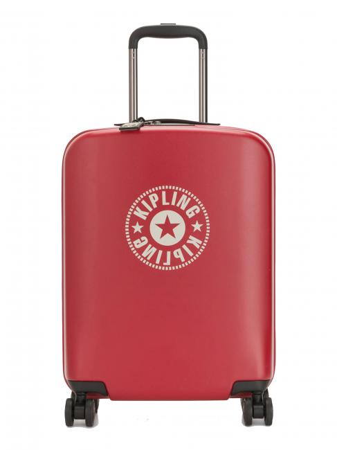 KIPLING CURIOSITY S Hand luggage trolley, expandable livelyred - Hand luggage