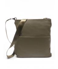 MANDARINA DUCK Mellow Hobo bag with removable shoulder strap MILITARY OLIVE - Women&rsquo;s Bags - 1