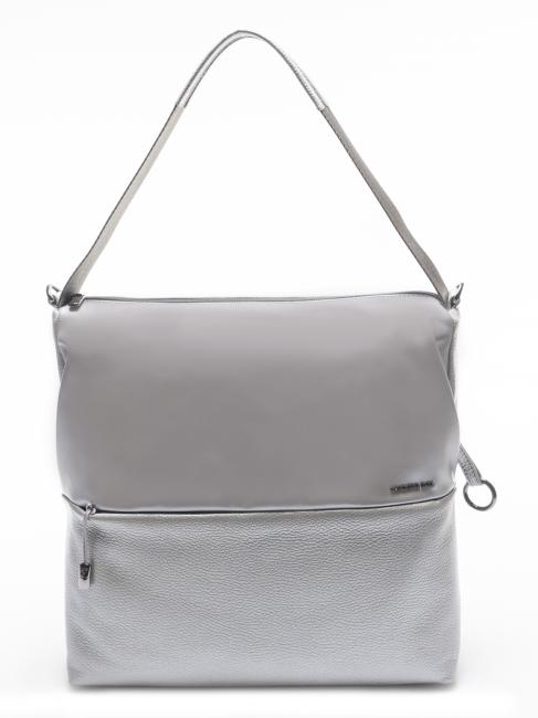 MANDARINA DUCK Athena Shoulder bag, shoulder strap, in leather SILVER - Women’s Bags