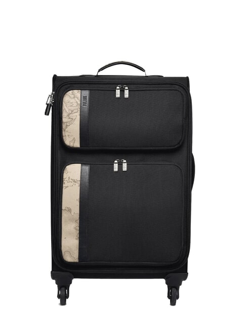 ALVIERO MARTINI PRIMA CLASSE WORK WAY Medium Trolley Black - Semi-rigid Trolley Cases